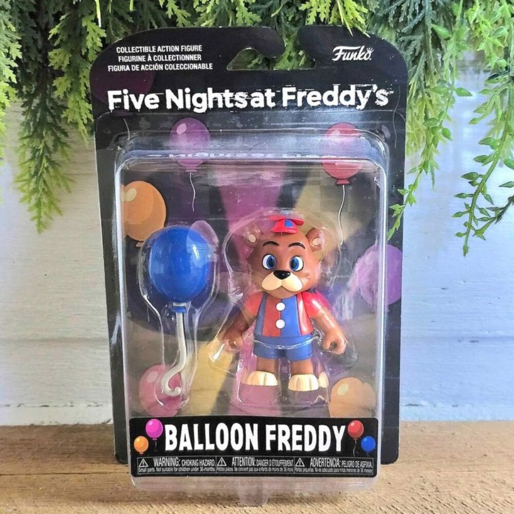 New Five Nights at Freddy's Funko Balloon Freddy Action Figure Toy